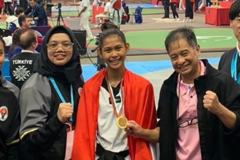Indonesia raih emas di Kejuaraan Internasional Taekwondo di Bulgaria Indonesia raih emas di Kejuaraan Internasional Taekwondo di Bulgaria