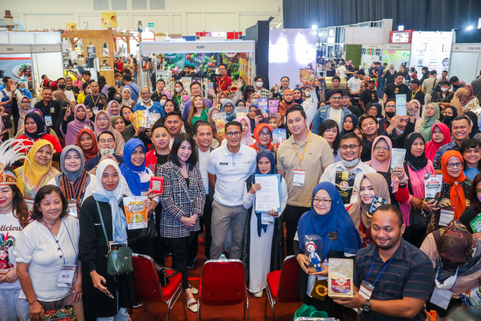 Tutup International AllFood Indonesia Expo, Sandiaga minta UMKM jaga kualitas Tutup International AllFood Indonesia Expo, Sandiaga minta UMKM jaga kualitas