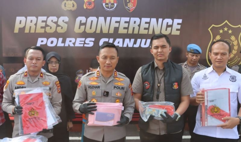 Polres Cianjur tangkap kepala desa rugikan negara Rp1,3 miliar
