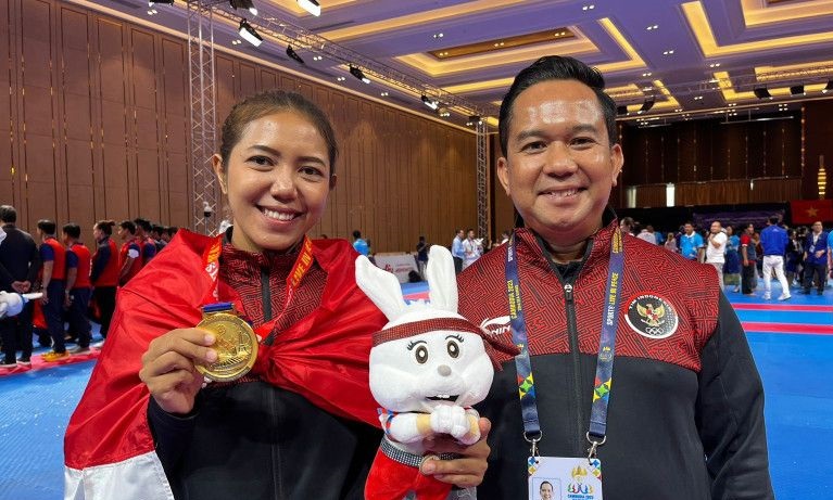 Manik kembali tambah medali emas untuk Indonesia Manik kembali tambah medali emas untuk Indonesia