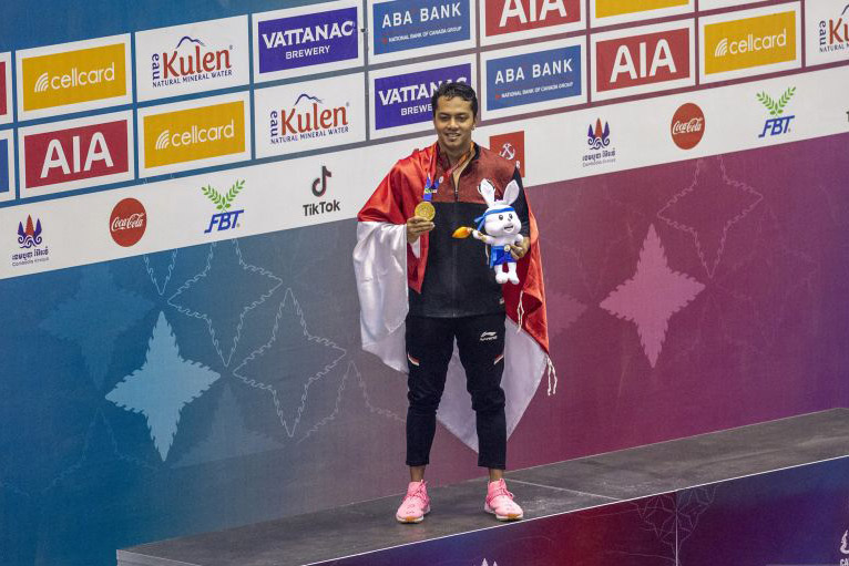 Medali emas pembuktian I Gede Siman Sudartawa di SEA Games Kamboja Medali emas pembuktian I Gede Siman Sudartawa di SEA Games Kamboja