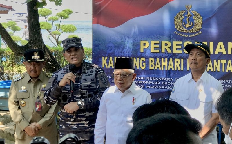 Kasal sebut Kampung Bahari Nusantara libatkan masyarakat jaga perbatasan RI Kasal sebut Kampung Bahari Nusantara libatkan masyarakat jaga perbatasan RI