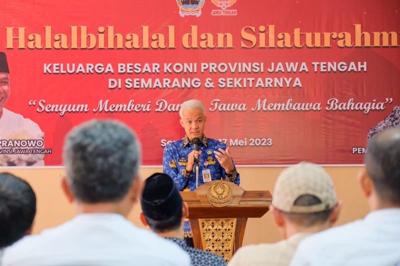 Ganjar siap bantu wujudkan impian atlet Jateng