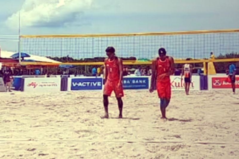Voli pantai putra Indonesia bungkam Malaysia 2-0 di nomor beregu Voli pantai putra Indonesia bungkam Malaysia 2-0 di nomor beregu