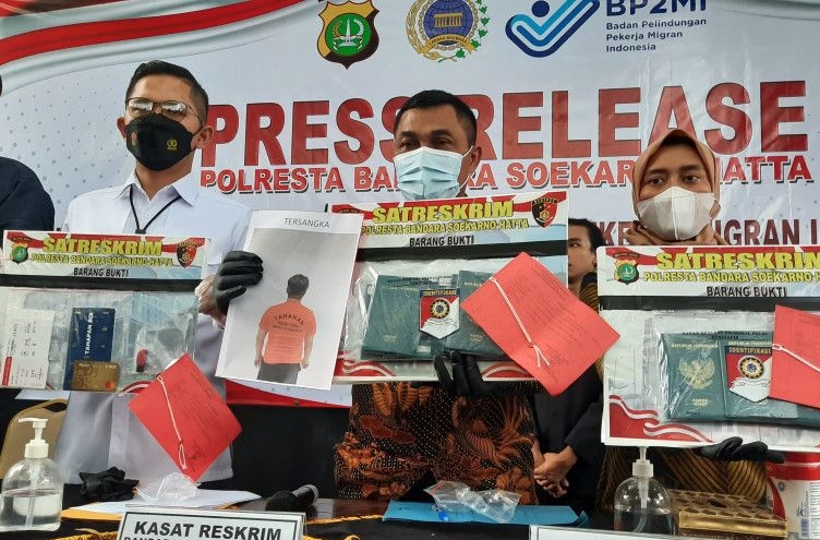 Polresta Bandara Soetta ungkap kasus perdagangan orang ke Kamboja