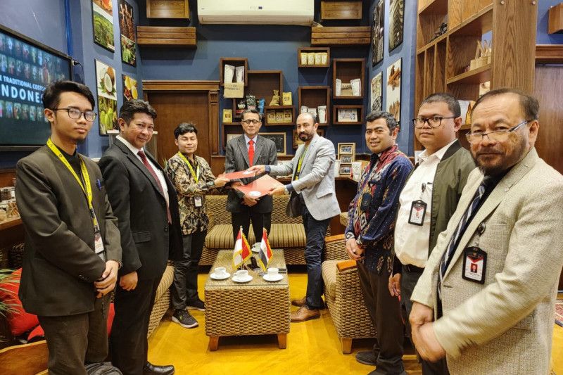 Indonesia-Mesir teken kontrak pembelian 120 ton jahe gajah