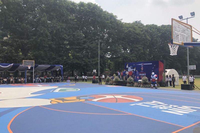FIBA World Cup resmi luncurkan revamp my court di Lapangan Banteng FIBA World Cup resmi luncurkan revamp my court di Lapangan Banteng