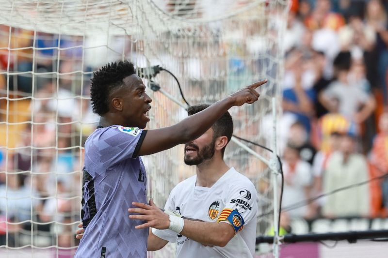 Hukuman kartu merah Vinicius dicabut setelah dirundung di Valencia Hukuman kartu merah Vinicius dicabut setelah dirundung di Valencia
