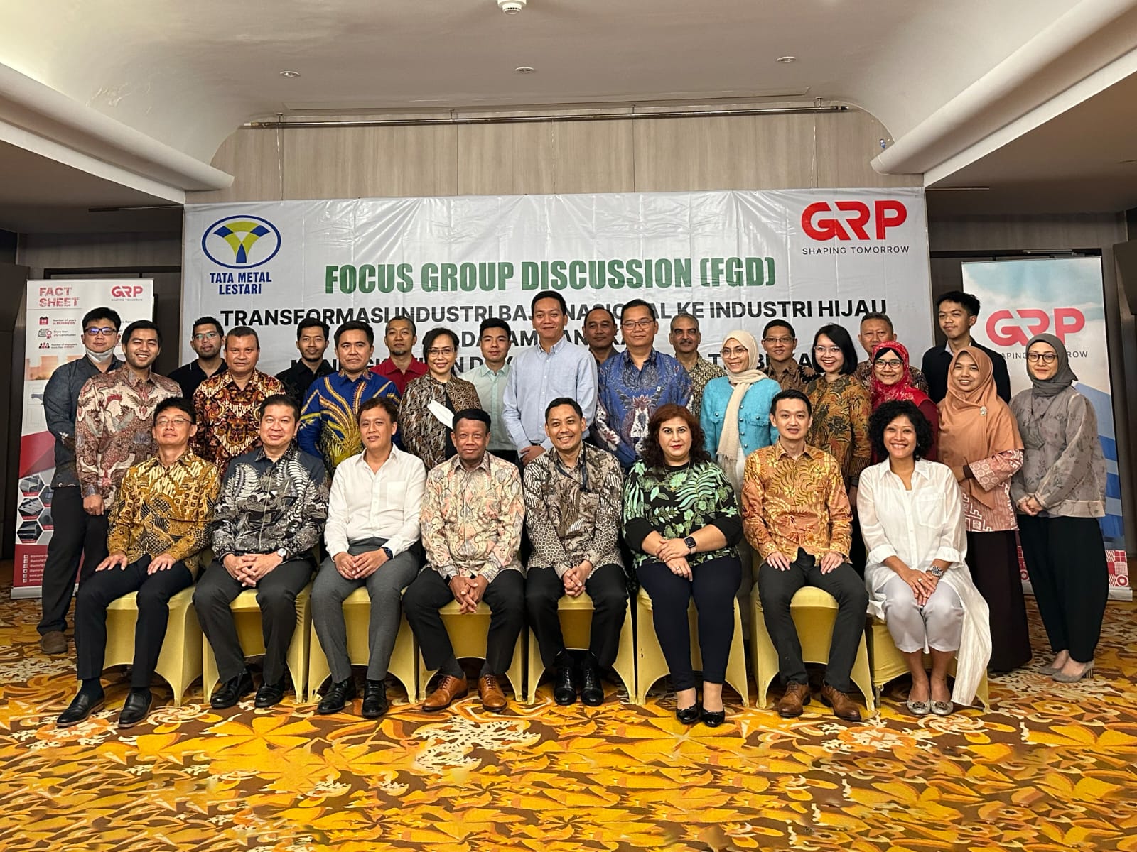 Dukung Dekarbonisasi & Penurunan Gas Rumah Kaca, GRP - TML inisiasi ekosistem rantai industri hijau Dukung Dekarbonisasi & Penurunan Gas Rumah Kaca, GRP - TML inisiasi ekosistem rantai industri hijau
