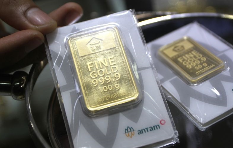 Harga emas Antam hari ini naik Rp1.000 jadi Rp1,048 juta per gram