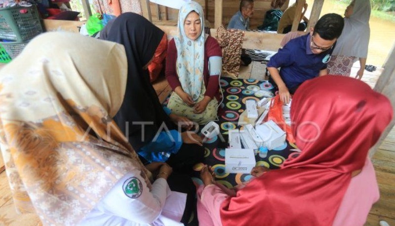 Ratusan korban banjir di Aceh Barat alami penyakit gatal-gatal