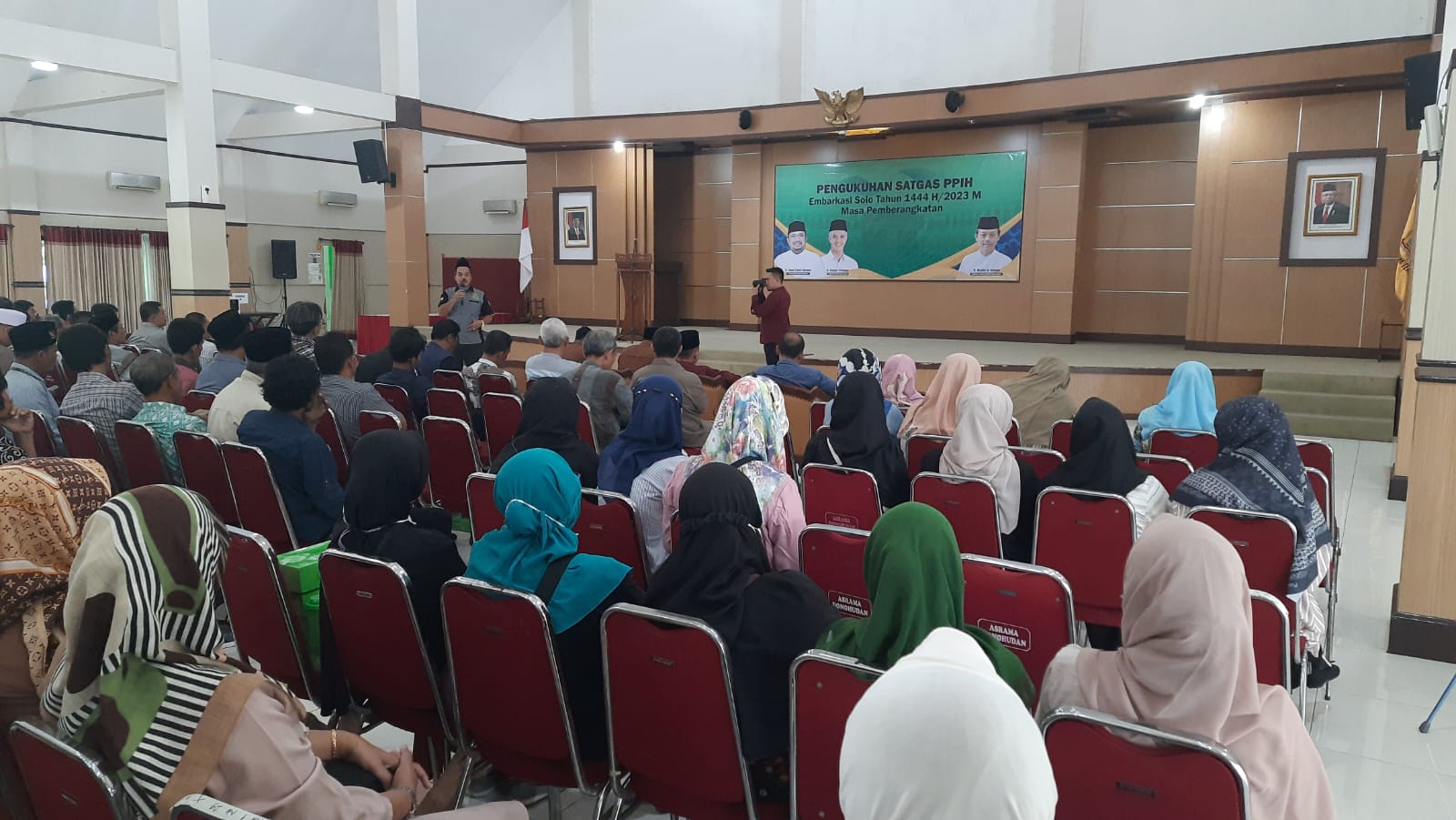 270 Satgas PPIH masuk Asrama Haji Donohudan 270 Satgas PPIH masuk Asrama Haji Donohudan