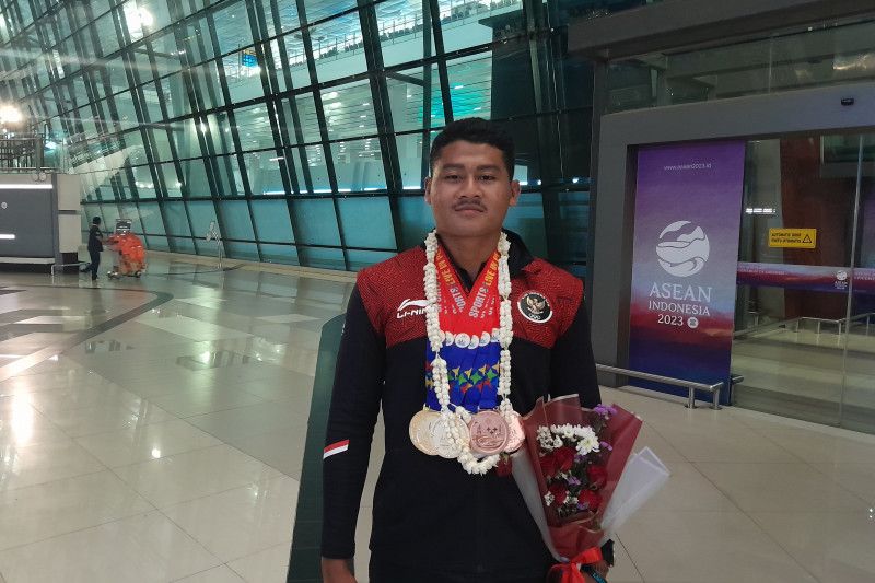 Rudiansyah sumbang dua medali emas meski sempat grogi dan debut Rudiansyah sumbang dua medali emas meski sempat grogi dan debut
