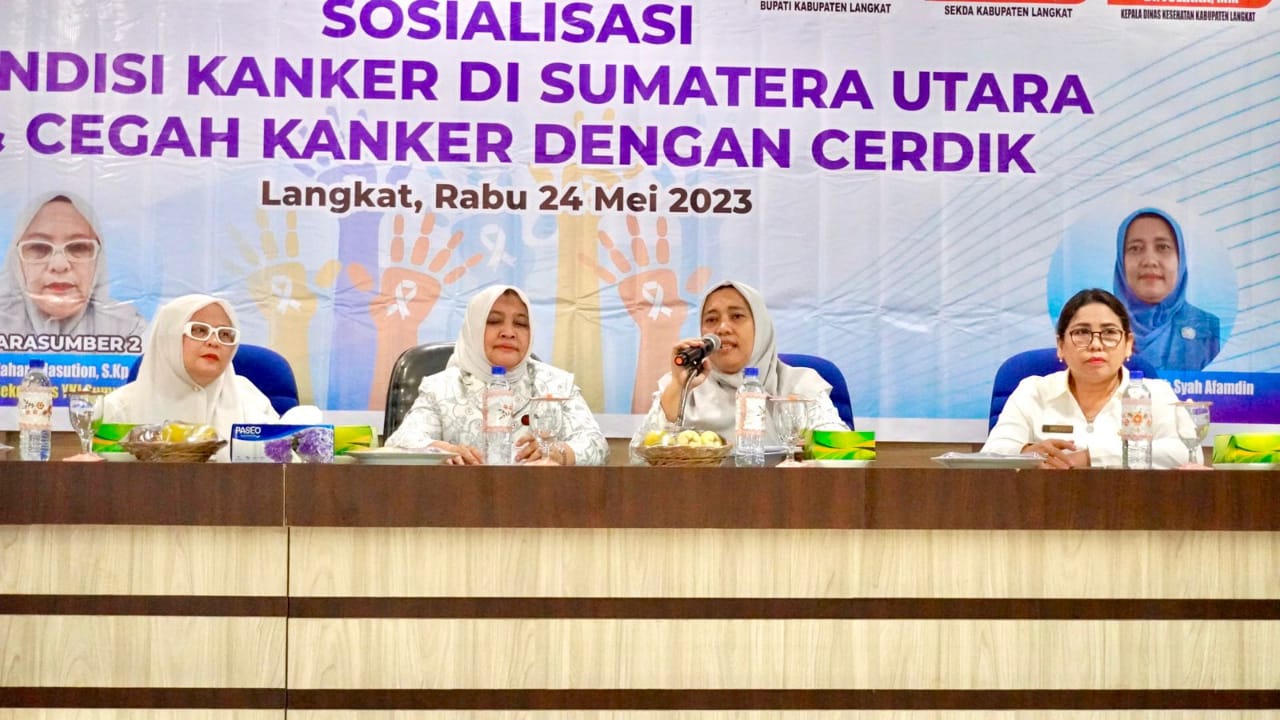 YKI Sumut & YKI Langkat sepakat deteksi dini kurangi risiko kanker YKI Sumut & YKI Langkat sepakat deteksi dini kurangi risiko kanker
