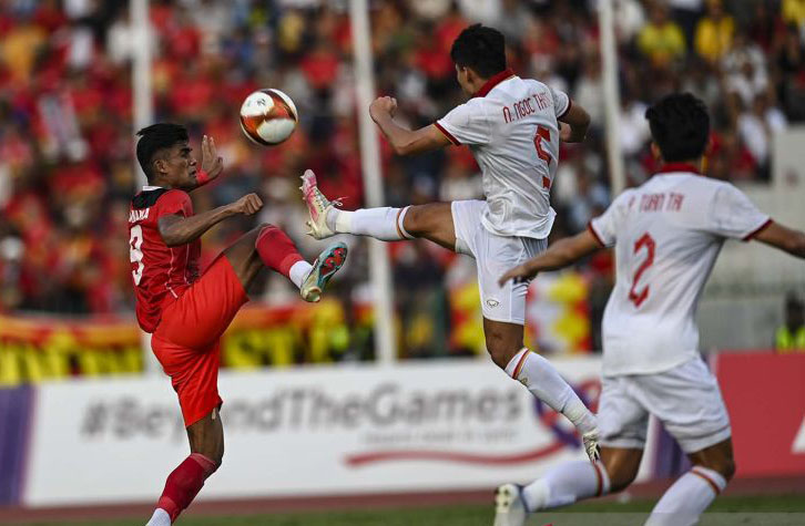 Drama lima gol warnai kemenangan Indonesia atas Vietnam Drama lima gol warnai kemenangan Indonesia atas Vietnam