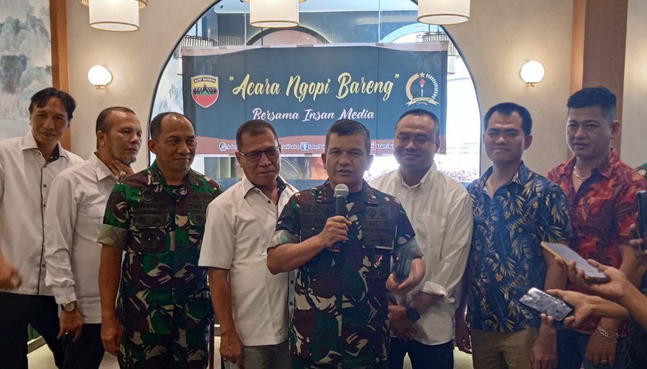 Pangdam I BB ajak media lakukan konfirmasi dalam pemberitaan Pangdam I BB ajak media lakukan konfirmasi dalam pemberitaan