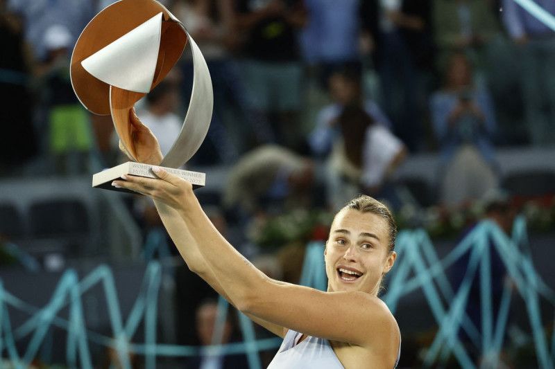 Sabalenka kalahkan Swiatek untuk sabet gelar Madrid Open Sabalenka kalahkan Swiatek untuk sabet gelar Madrid Open