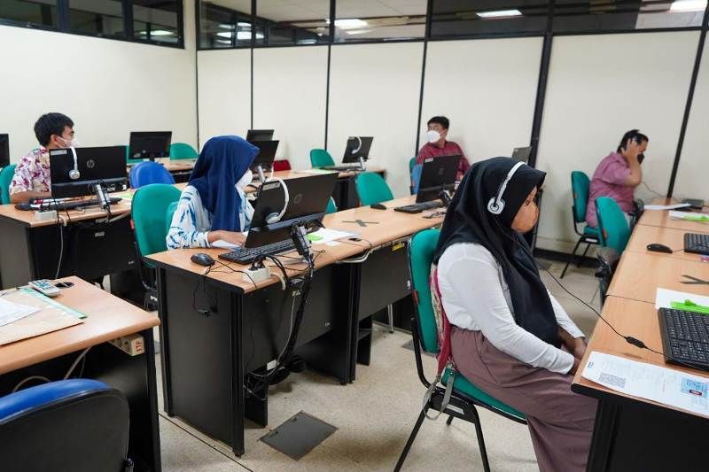 77 peserta disabilitas ikuti UTBK SNBT di UI 77 peserta disabilitas ikuti UTBK SNBT di UI