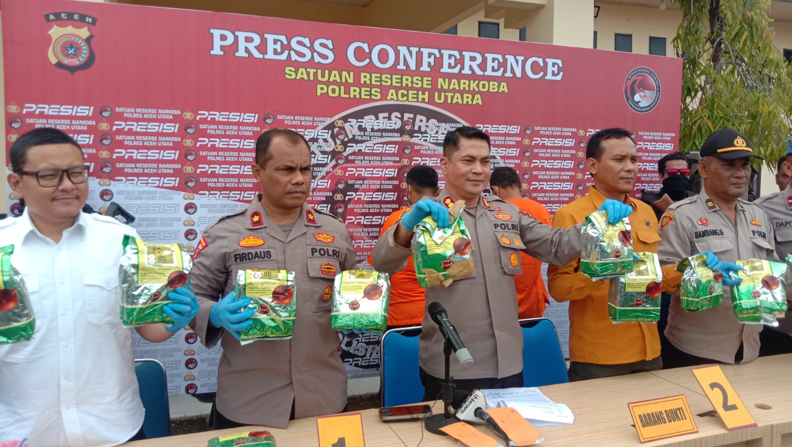Satres Narkoba Polres Aceh Utara amankan narkotika jenis sabu senilai Rp14,2 miliar Satres Narkoba Polres Aceh Utara amankan narkotika jenis sabu senilai Rp14,2 miliar