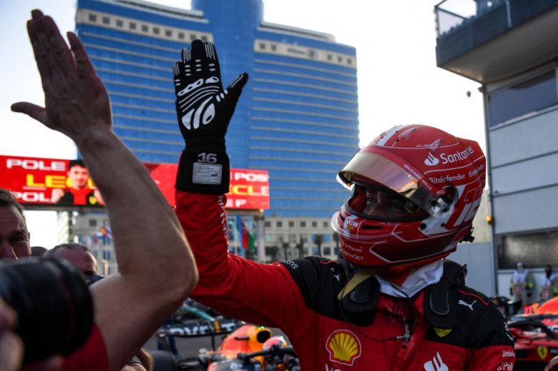 Leclerc kembali percaya diri usai raihan podium di GP Azerbaijan Leclerc kembali percaya diri usai raihan podium di GP Azerbaijan