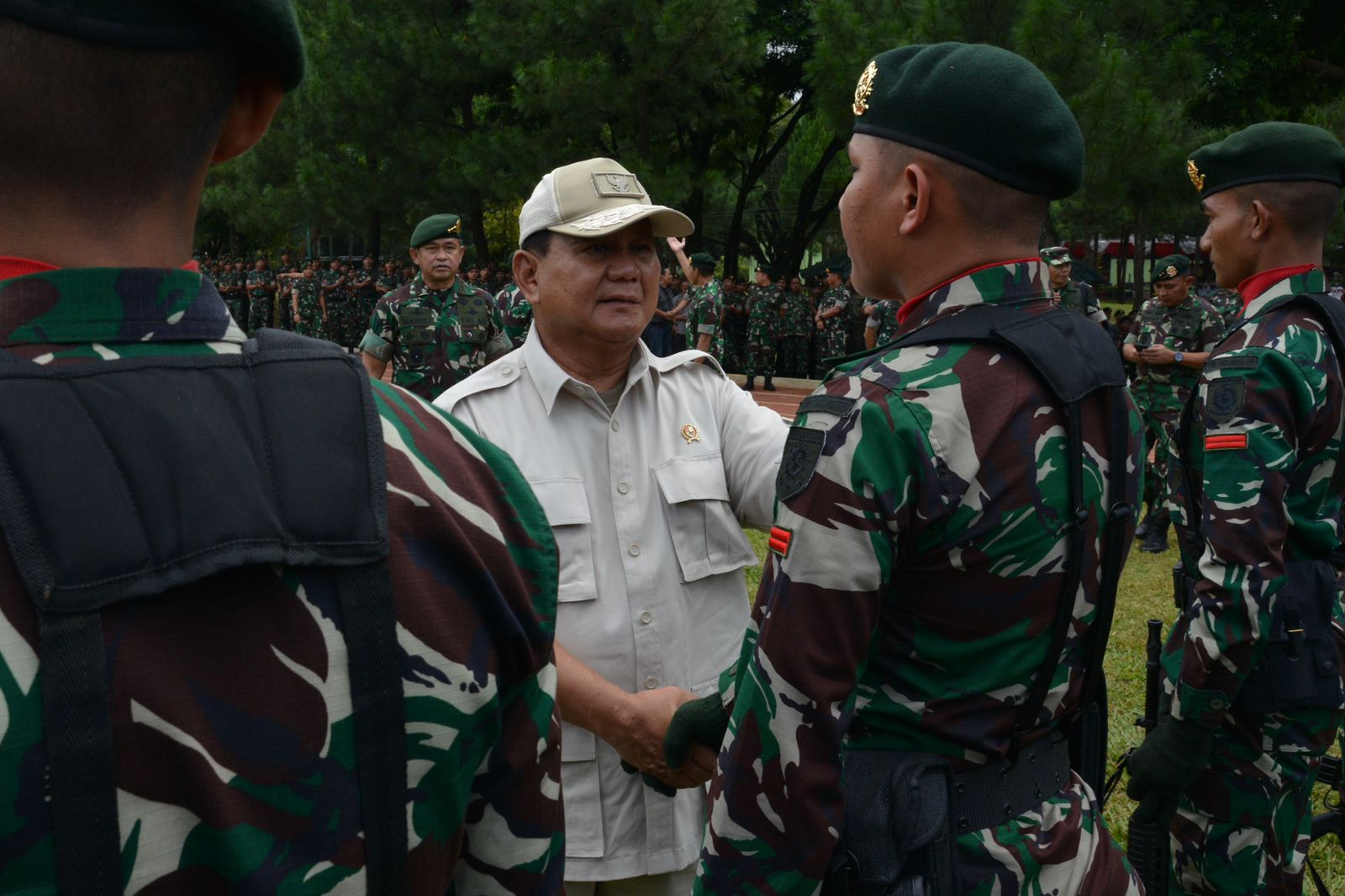 Menhan beri pesan soal keberanian dan kewaspadaan pada personel Satgas Yonif PR 330/TD Menhan beri pesan soal keberanian dan kewaspadaan pada personel Satgas Yonif PR 330/TD