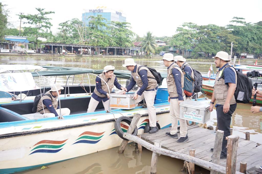 BI Kalsel gelar Ekspedisi Rupiah Susur Sungai
