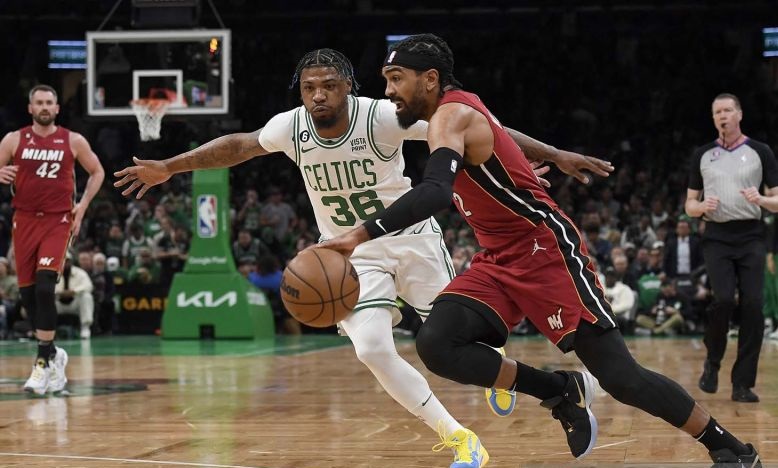 Heat curi kemenangan di markas Celtics pada final timur Heat curi kemenangan di markas Celtics pada final timur