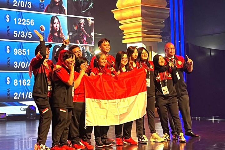 Timnas MLBB putri rebut emas setelah bertarung sengit lawan Filipina Timnas MLBB putri rebut emas setelah bertarung sengit lawan Filipina