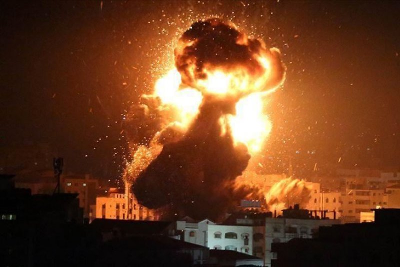 Israel gempur Jalur Gaza Israel gempur Jalur Gaza