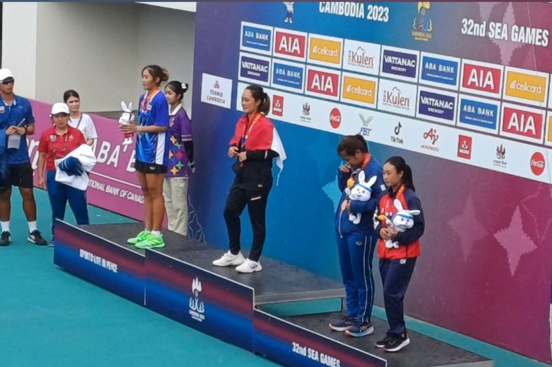 Mental baja antarkan Priska raih emas tunggal putri tenis SEA Games Mental baja antarkan Priska raih emas tunggal putri tenis SEA Games
