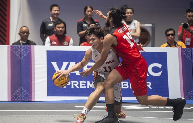 3x3 putri Indonesia menangi laga pembuka SEA Games 3x3 putri Indonesia menangi laga pembuka SEA Games