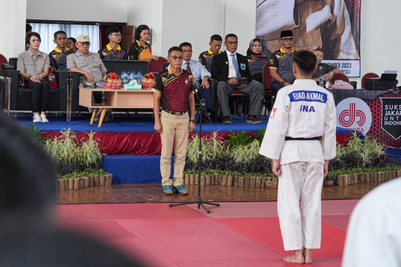 Kejuaraan Judo Jakarta Open Tahun 2023 resmi digelar Kejuaraan Judo Jakarta Open Tahun 2023 resmi digelar