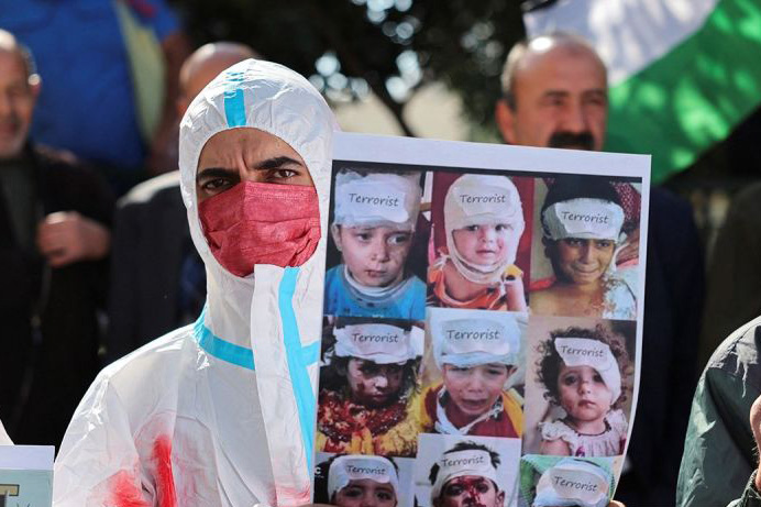 Seorang anak Palestina mengaku dipukuli selama di penjara Israel Seorang anak Palestina mengaku dipukuli selama di penjara Israel