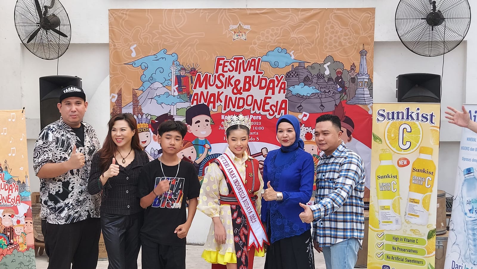 Keprihatinan minimnya pagelaran musik dan budaya terhadap anak