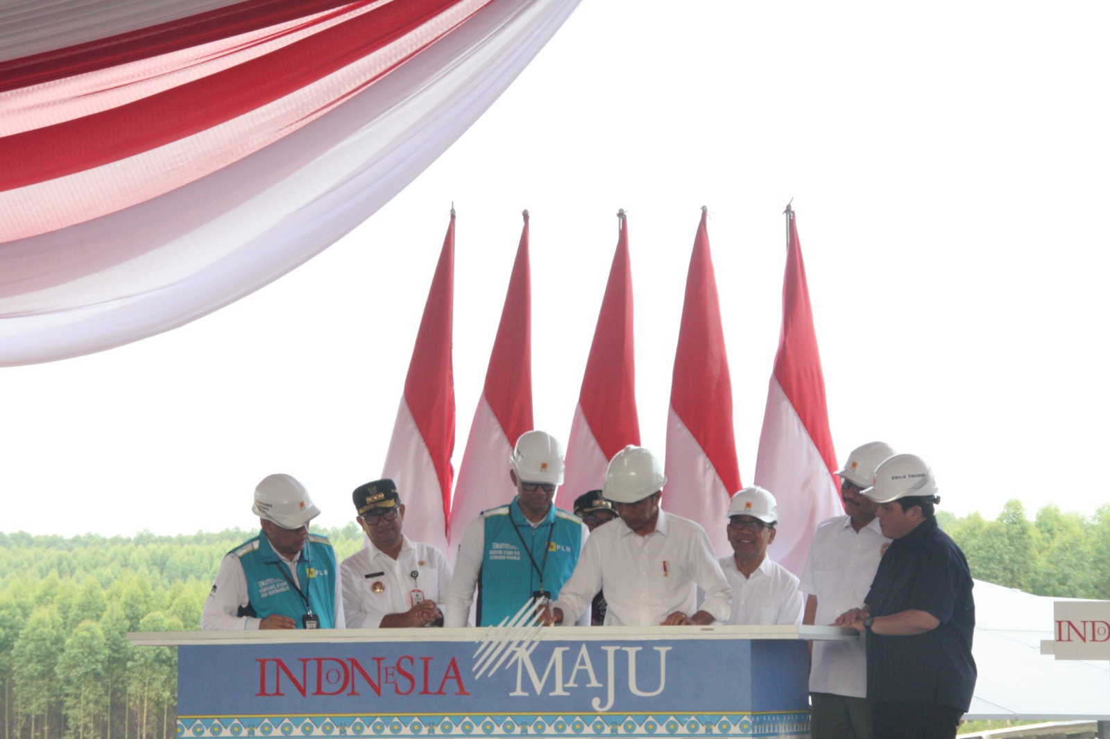 Ground breaking PLTS di IKN, Dirut PLN siap penuhi kebutuhan listrik dari energi bersih