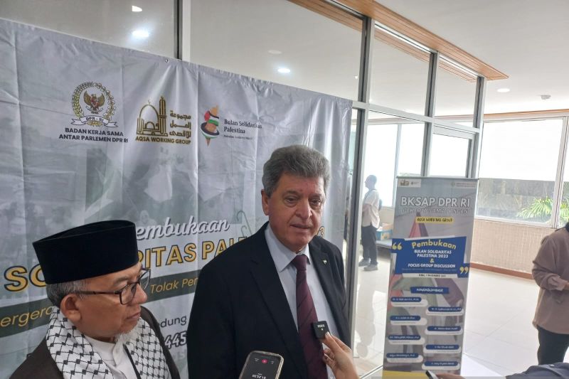 Dubes Zuhair akui Palestina ingin mengakhiri permusuhan dengan Israel Dubes Zuhair akui Palestina ingin mengakhiri permusuhan dengan Israel