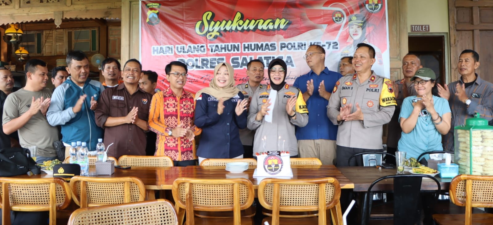 Polres Salatiga dan media perkuat sinergitas jelang Pemilu 2024