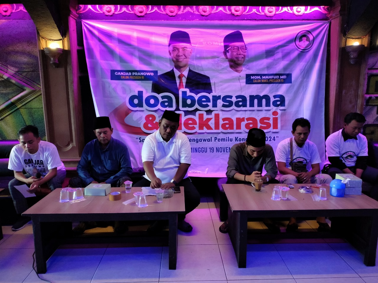 Santri Ganjar gelar doa bersama dan deklarasi pemilu damai Santri Ganjar gelar doa bersama dan deklarasi pemilu damai