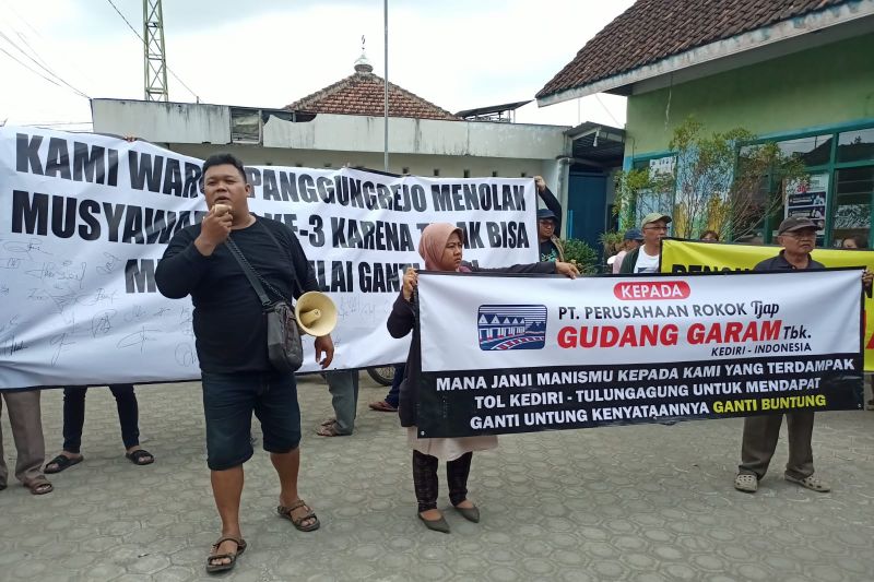 Warga terdampak Tol Tulungagung pasrah penyelesaian lewat pengadilan