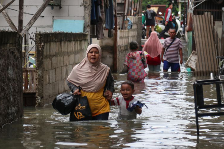 BPBD catat 45 RT di Jakarta tergenang akibat hujan lebat