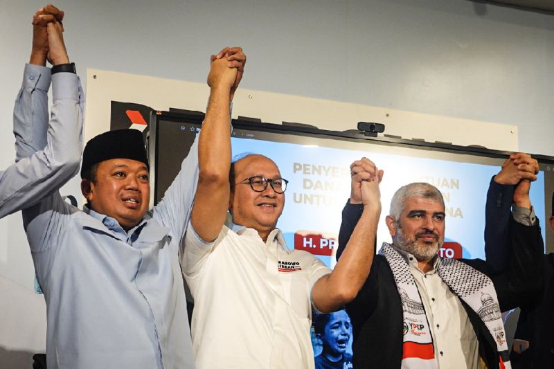Capres Prabowo salurkan bantuan Rp5 miliar untuk rakyat Palestina Capres Prabowo salurkan bantuan Rp5 miliar untuk rakyat Palestina