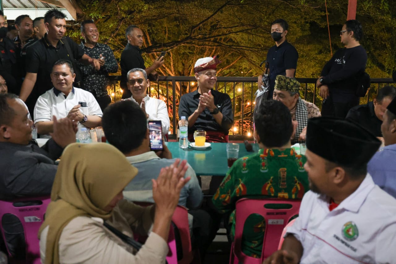 Bertemu tokoh masyatakat, Ganjar puji kerukunan beragama di Asahan, Sumut