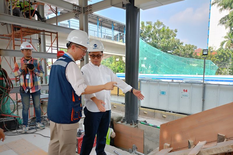 Progres revitalisasi Halte TransJakarta Cawang capai 70 persen