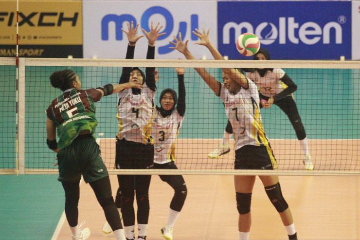 Tim putri Petro Kimia buka peluang lolos ke final four Livoli Tim putri Petro Kimia buka peluang lolos ke final four Livoli
