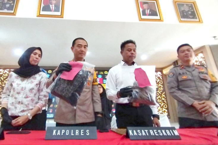 Polisi ungkap kematian seorang anak di Sungai Cimanuk Garut Polisi ungkap kematian seorang anak di Sungai Cimanuk Garut