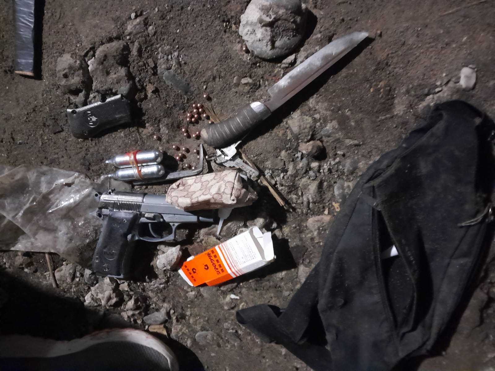 Warga Tani Asli, Deli Serdang tangkap pelaku pencurian gunakan airsoft gun Warga Tani Asli, Deli Serdang tangkap pelaku pencurian gunakan airsoft gun