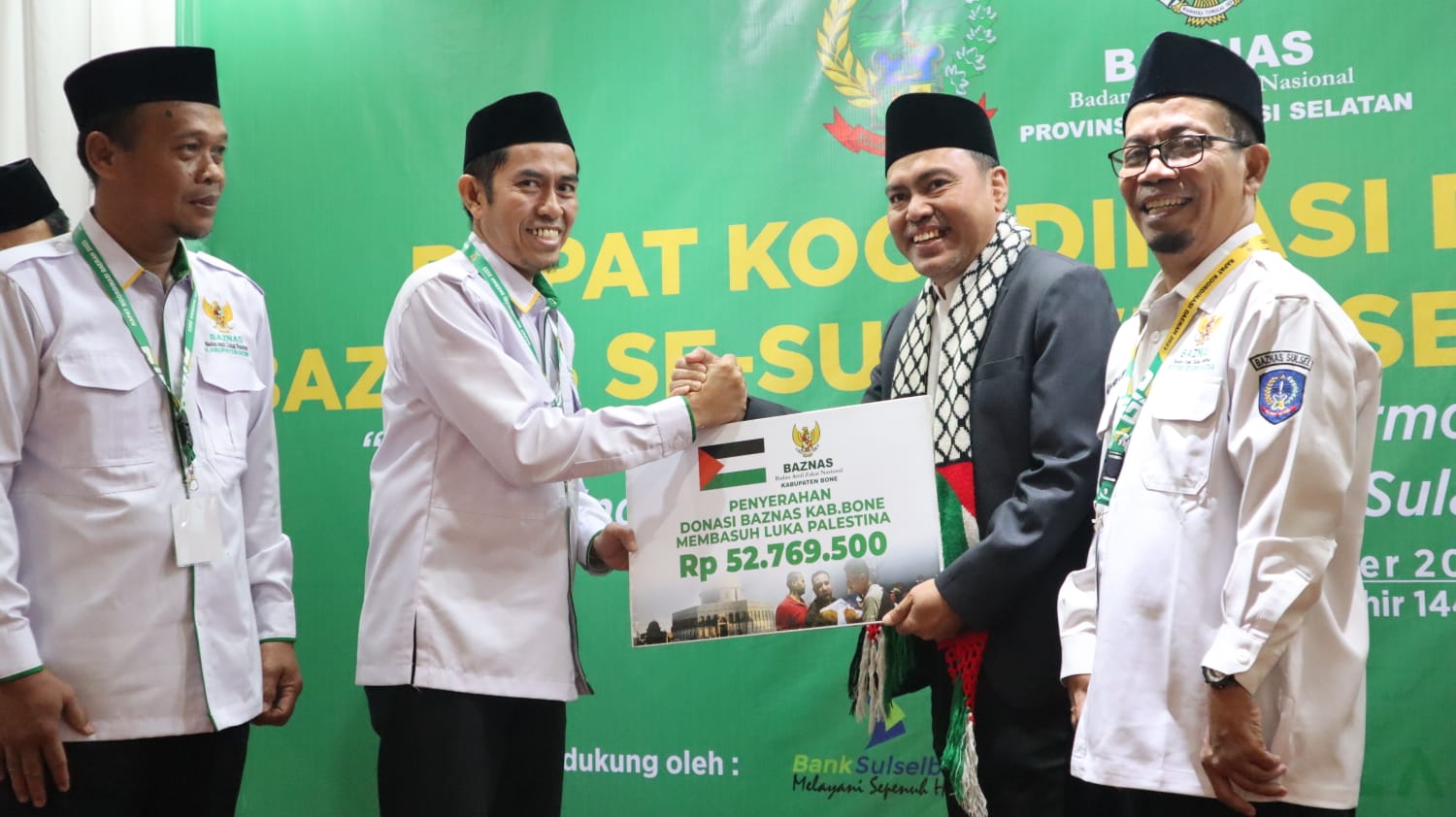 BAZNAS kabupaten/kota di Sulsel bergerak galang donasi untuk Palestina BAZNAS kabupaten/kota di Sulsel bergerak galang donasi untuk Palestina