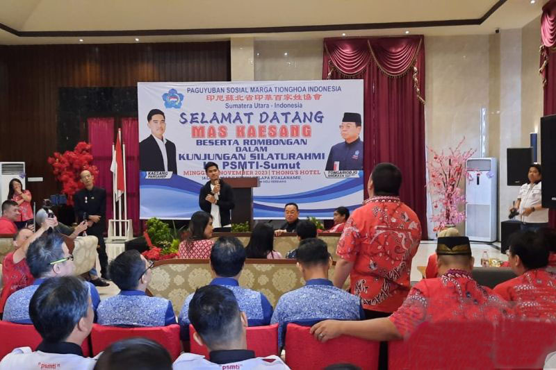 Kaesang jaring suara komunitas Tionghua PSMTI Sumut