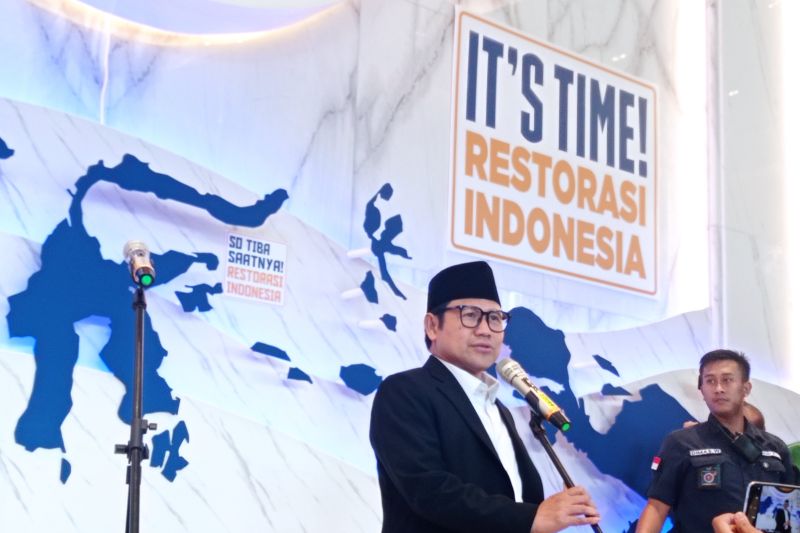 Cak Imin tanggapi hasil berbagai survei terkait elektabilitas AMIN Cak Imin tanggapi hasil berbagai survei terkait elektabilitas AMIN