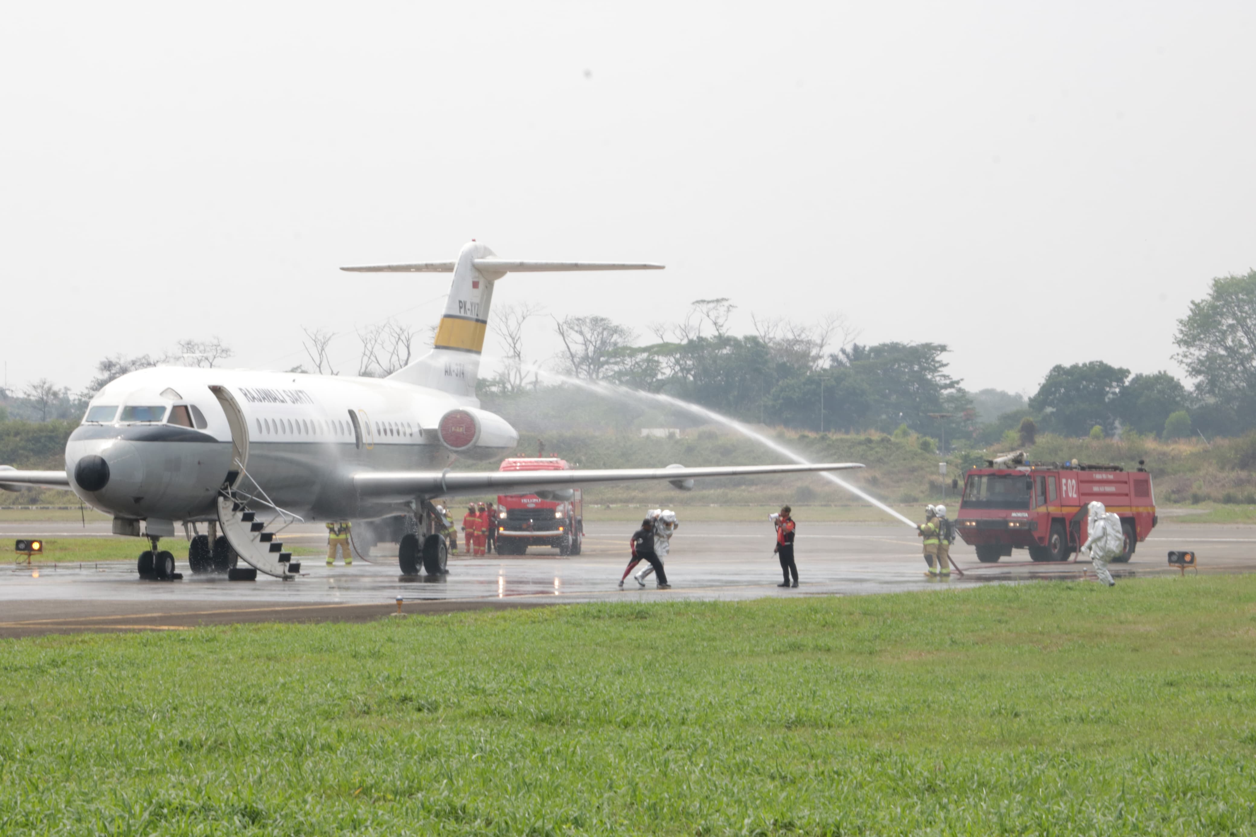 Pasca COVlD-19, Bandara Internasional HLP gelar simulasi penanganan gawat darurat Pasca COVlD-19, Bandara Internasional HLP gelar simulasi penanganan gawat darurat